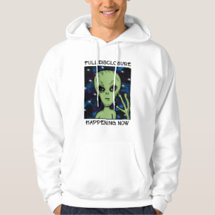 Vollständiges Ereignis jetzt Alien und UFO Hoodie
