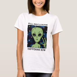 Vollständiges Ereignis jetzt Alien und UFO T-Shirt