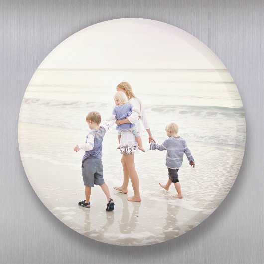 Vollständiges Foto benutzerdefinierter Bildhochlad Magnet