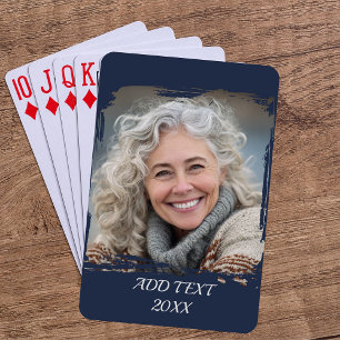 Vollständiges Foto Benutzerdefinierter Poker — Mar Spielkarten