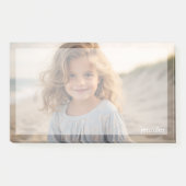 Vollständiges Foto-Design mit Individuelle Name Post-it Klebezettel (Vorderseite)