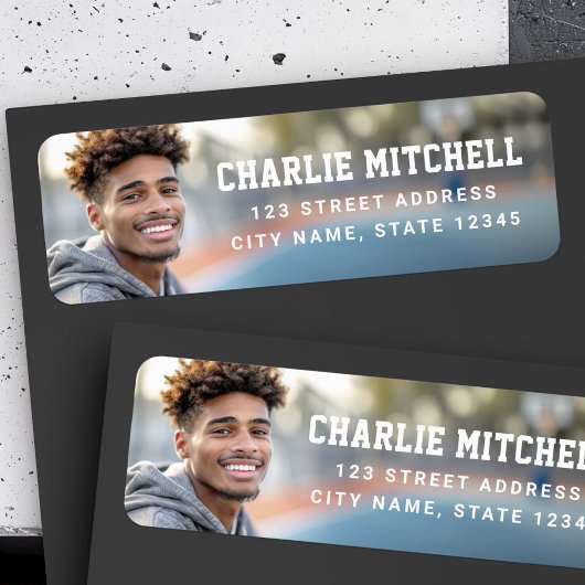 Vollständiges Foto Foto Rücksendeadresse