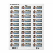 Vollständiges Foto Foto Rücksendeadresse (Vorne)