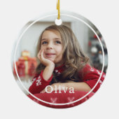 Vollständiges Foto Minimal & Modernes Zwei-Foto-La Keramik Ornament (Hinten)