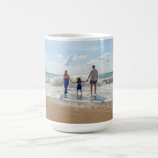 Vollständiges Foto Personalisiert Kaffeetasse (Mittel)