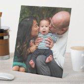 Vollständiges Foto Upload Personalisiert Sockelschild (In Situ)