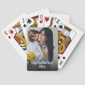 Vollständiges Foto - Vertikaler, benutzerdefiniert Spielkarten (Rückseite)