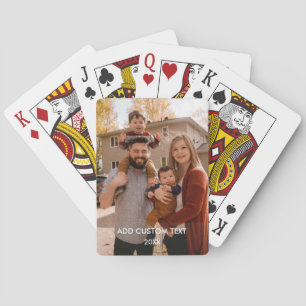Vollständiges Foto - Vertikaler benutzerdefinierte Spielkarten