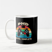 Vollständiges Geschenk für den Abschluss von Phd L Kaffeetasse (Links)