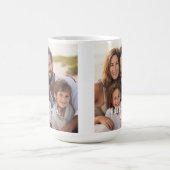 Vollständiges Layout des Fotos mit modernem, weiße Kaffeetasse (Mittel)