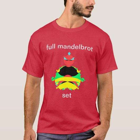 Vollständiges Mandelbrot Set Pop Art T - Shirt (Vorderseite)