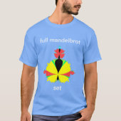 Vollständiges Mandelbrot Set Pop Art T - Shirt (Vorderseite)