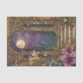 VOLLSTÄNDIGES MIDNIGHT GARDEN DECOUPAGE TISSUE PAP SEIDENPAPIER (Vorderseite)