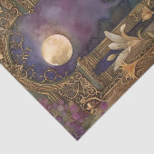 VOLLSTÄNDIGES MIDNIGHT GARDEN DECOUPAGE TISSUE PAP SEIDENPAPIER (Ausschnitt)