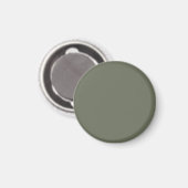 Vollständiges Moss Green Custom Magnet (Vorderseite/Rückseite)