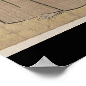 Vollständiges Portrait eines Samurai Kriegers c. 1 Poster (Ecke)