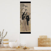 Vollständiges Portrait eines Samurai Kriegers c. 1 Poster (Küche)