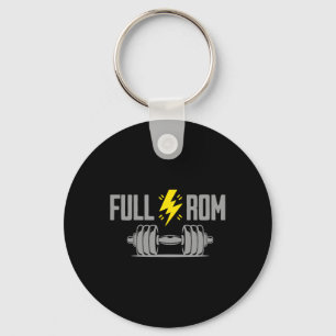 Vollständiges Rom Fitness Bodybuilding Gym Schlüsselanhänger