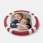Vollständiges vertikales Foto-Script mit individue Pokerchips (Einzeln)