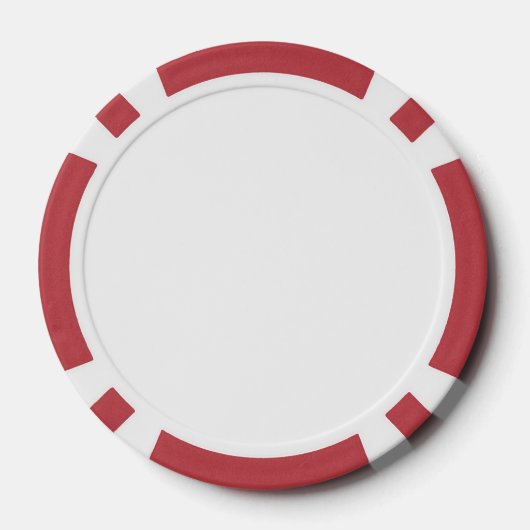 Vollständiges vertikales Foto-Script mit individue Pokerchips (Rückseite)
