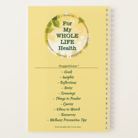 Vollständiges Wachstum Butterfly Imaging Blank Jou Notizblock (Rückseite)