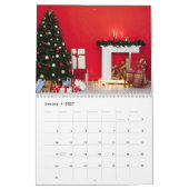 vollständiges Weihnachtsthema Kalender (Jan 2027)