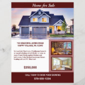 Vollständiges, zweiseitiges Haus zum Flyer mit Fot (Vorne)