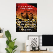 Vollständigkeit des Zeitplakats Poster (Heimbüro)