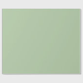 Vollwalngrün, naturminimalistisch geschenkpapier (Flach)