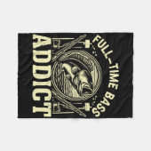 Vollzeit-Byss-Süchtiger Byss-Angeln Fleecedecke (Vorderseite (Horizontal))