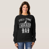 Vollzeitarbeitsspeicher-Vater Sweatshirt (Vorne ganz)