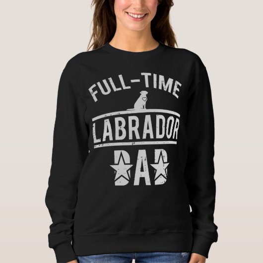 Vollzeitarbeitsspeicher-Vater Sweatshirt (Vorderseite)