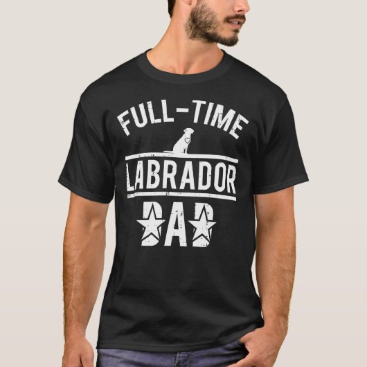 Vollzeitarbeitsspeicher-Vater T-Shirt (Vorderseite)