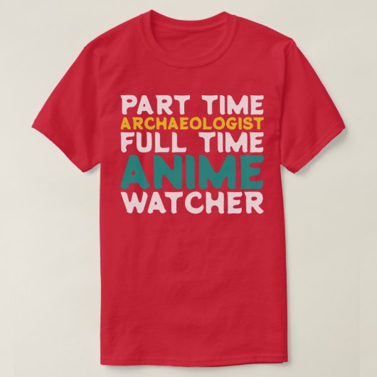 Vollzeitbeobachter T-Shirt (Design vorne)
