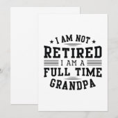 Vollzeitvergütung Dankeskarte (Vorne/Hinten)