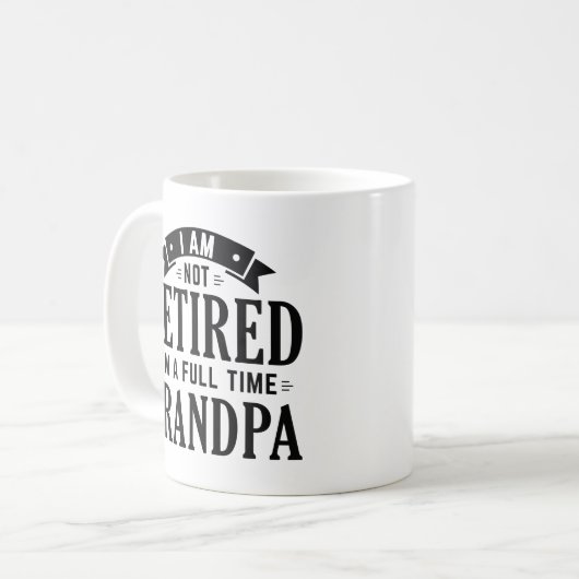 Vollzeitvergütung Kaffeetasse (Vorderseite Links)