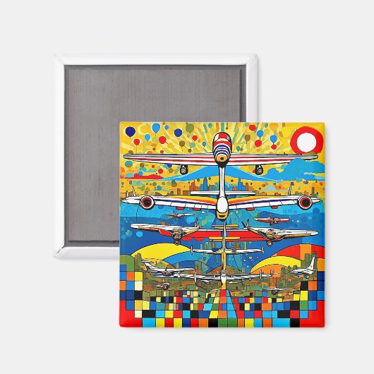 Volo 6 magnet (Vorderseite/Rückseite)