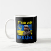 Volodymyr Zelensky I Stand mit der Ukraine Kaffeetasse (Links)