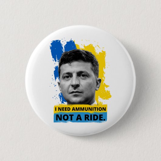 Volodymyr Zelensky - Ich brauche Munition, keine F Button (Vorderseite)