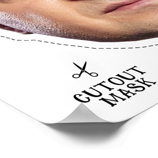 Volodymyr Zelenskyy Kostümmaske Poster (Ecke)