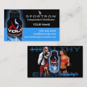 Volt-Geschäfts-Karte 2 Visitenkarte (Vorne/Hinten)