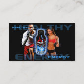 Volt-Geschäfts-Karte 2 Visitenkarte (Rückseite)