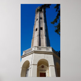 Volta Lighthouse Brunate Lake Como Italien Poster