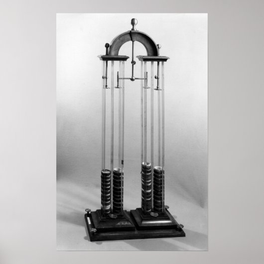 Voltaic pile made for Jacques Alexandre Charles Poster (Vorne)