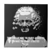 Voltaire - Absurditäten Fliese (Vorderseite)