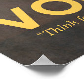 Voltaire-Angebot Poster (Ecke)