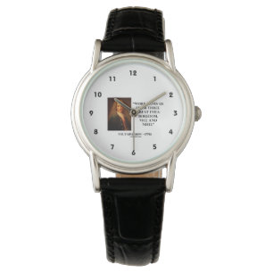 Voltaire Arbeit rettet uns drei die große Armbanduhr