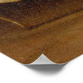 Voltaire beim Schach Poster (Ecke)