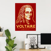 Voltaire Customizable Print Poster (Heimbüro)