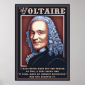 Voltaire - Gebet Poster (Vorne)